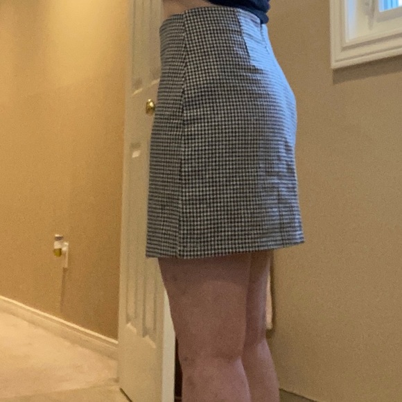 Gingham mini skirt - Picture 3 of 4
